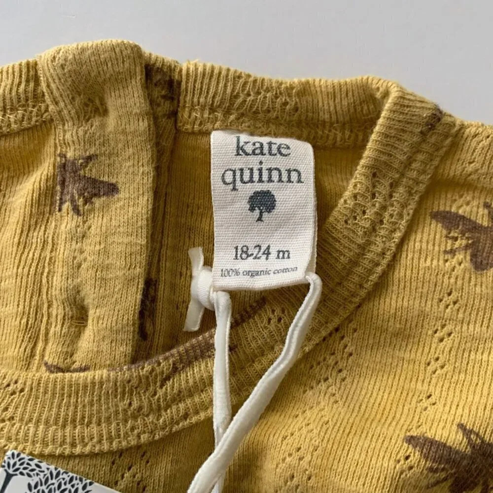 Kate Quinn Organics Baby Girl Bodysuit 18-24 Months